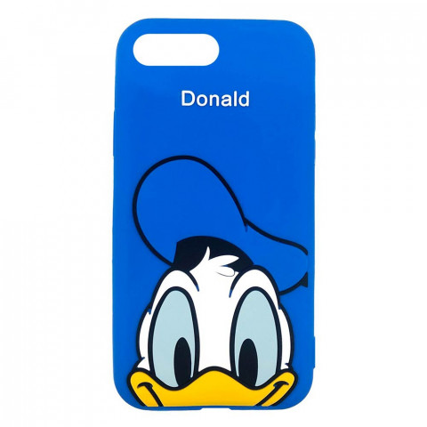 Чехол Disney для iPhone 8 Plus Donald Blue